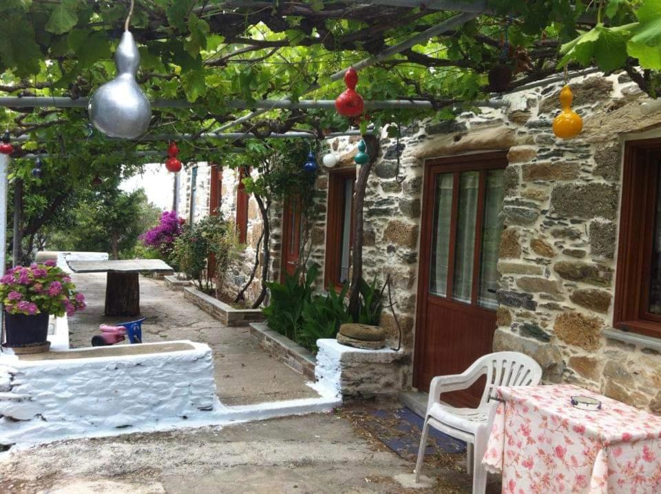 Πέτροκτιστο Σπίτι. Stone House Villa การิสโตส ภายนอก รูปภาพ
